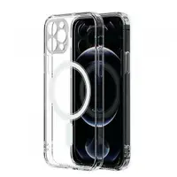 Husa MagSafe pentru Apple iPhone 13, OEM, Clear Mag with Camera Protection, Transparenta