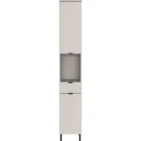 Dulap de baie crem înalt, îngust 30x190 cm Arcena – Germania