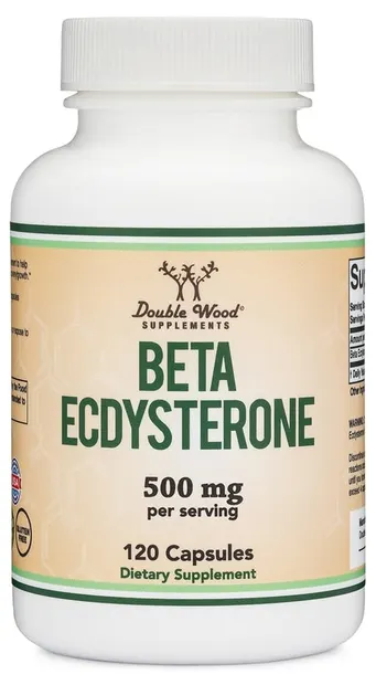Beta Ecdysterone, 500 mg, 120 capsule, Double Wood
