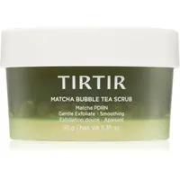 TIRTIR Matcha Bubble Tea Scrub curatare usoara dupa exfoliere cu efect calmant