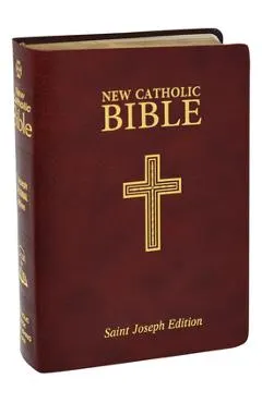New Catholic Bible--Medium Print (Burgundy)