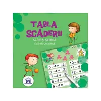 Tabla scăderii cu carioca - Paperback brosat - ***