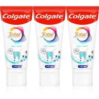 Colgate Total Junior Active Prevention Mild Mint Pasta de dinți pentru curățarea dinților și a cavității orale pentru copii 3x50 ml