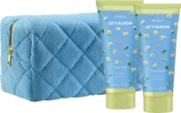 Pupa Let's Bloom Set Daisy Field - Gel de duș și Loțiune, 2 x 200 ml + Geantă de toaletă