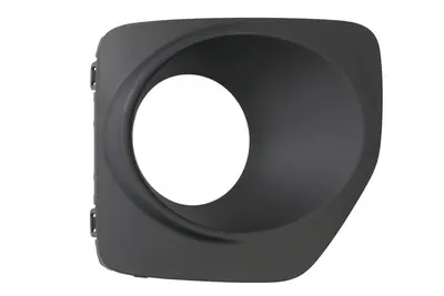 Grila ventilatie bara fata dreapta potrivit SUZUKI IGNIS III dupa 2020 - (cu orificii lampa ceata, negru)