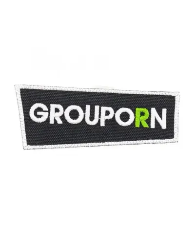 Patch GROUPORN velcro textil - Default Title