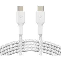 Cablu Date si Incarcare USB-C - USB-C Belkin BoostCharge Pro, 60W, 2m, Alb CAB004bt2MWH