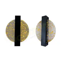 Vintage – Aplica perete LED-6528 8w/3000k/rotund (negru)