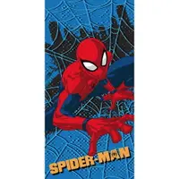 Prosop pentru copii roșu-albastru din microfibră 70x140 cm Spider-man – Jerry Fabrics