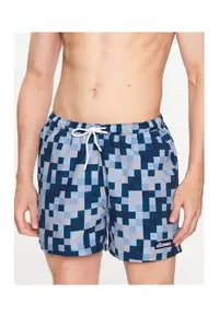 Short de baie barbati - 79366 - Poliester - Bleumarin