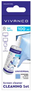 Set de curățare a ecranului Vivanco – universal, 100 ml
