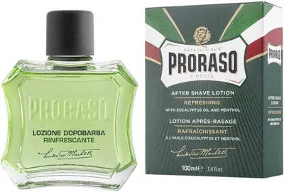 Proraso Loțiune pentru după ras cu eucalipt și mentol, 100 ml