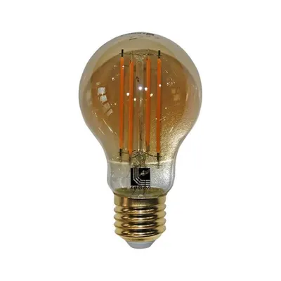 Bec para auriu cu LED COG E27 6W (≈60w) lumina calda L 108mm