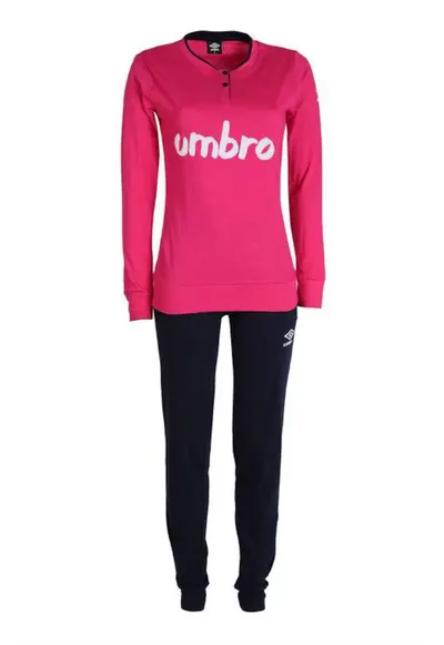 Pijamale dama maneci lungi - UPJ12070S - Fucsia