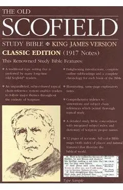 Old Scofield Study Bible-KJV-Classic