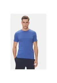 Tricou barbati 304J150 - Bumbac - Albastru - Albastru