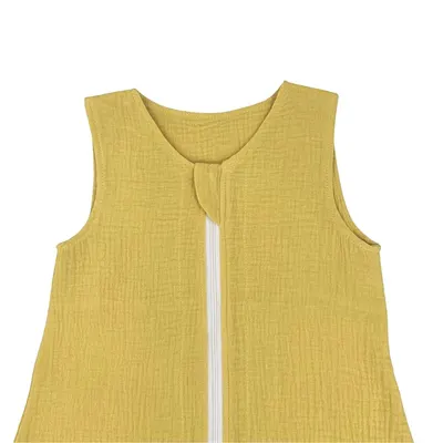 Sac de dormit cu picioruse 0.3 tog din muselina Lemonade 100 cm