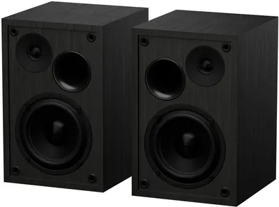 Boxe Genesis - Arsen 302BT, 2 bucăți, negre