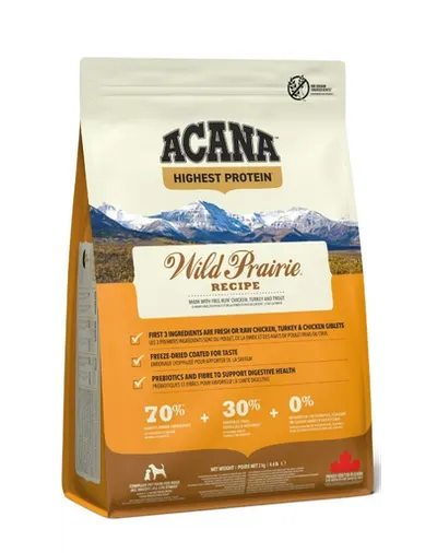 ACANA Wild Prairie Dog hrana uscata caini adulti 2 kg