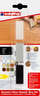 Set de blocuri de ceară Edding 8902 - Pentru repararea zgârieturilor, negru