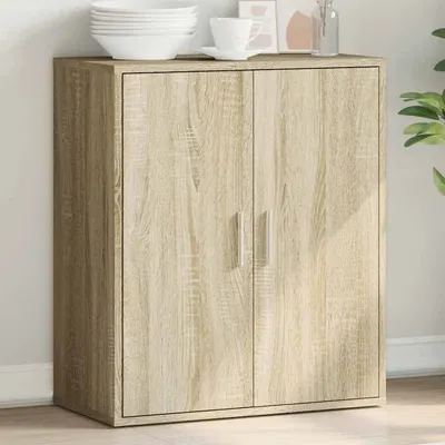 vidaXL Dulap, stejar sonoma, 79x38x80 cm, lemn prelucrat