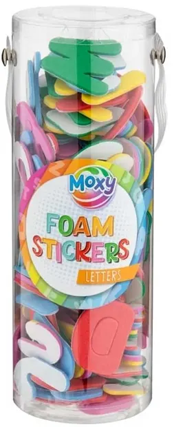 Set stickere din spumă Moxy - Litere engleze