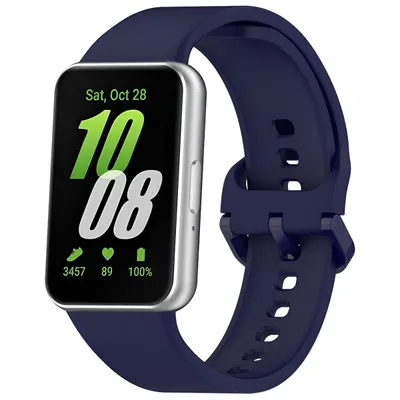 Curea Techsuit W086 pentru Samsung Galaxy Fit3 R39M, Bleumarin