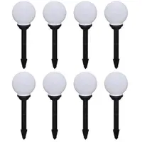 Gossi lampi de exterior pentru alee led 8 buc. 15 cm, cu tarus de sol