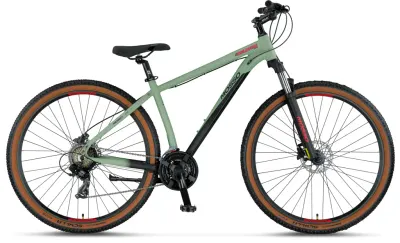 Bicicleta MTB Mosso Wildfire Man Hidraulic, roata 29 , cadru 18 din aluminiu, culoare verde mat