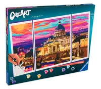 Set de pictură Ravensburger CreArt - Apus în Roma