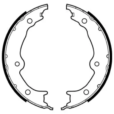 Set saboti frana DELPHI LS2130