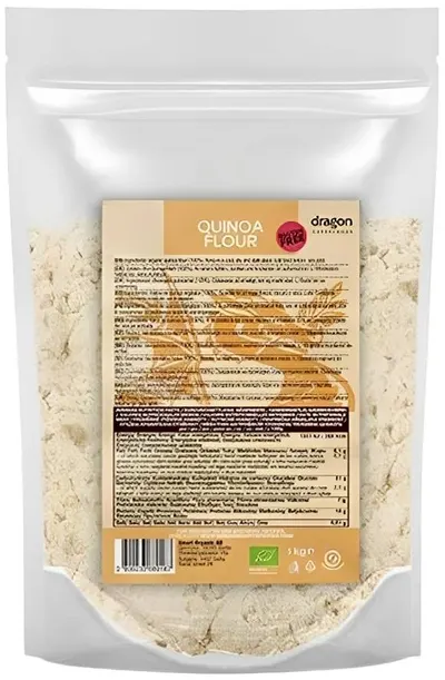 Făină de quinoa bio, 1 kg, Dragon Superfoods