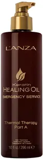 Lanza Keratin Healing Oil Terapie pentru părul deteriorat Emergency Part A, 296 ml