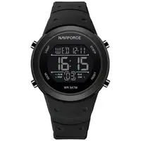 Ceas Barbatesc Naviforce 9246 Negru - Funcții Multiple, Sport, Calendar, Digital