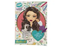 Carte de colorat Grafix Luxury Besties 24 pagini