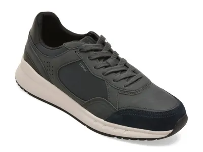 Pantofi sport GEOX bleumarin, U65LCB, din piele ecologica