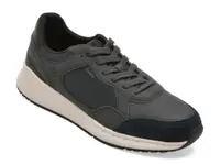 Pantofi sport GEOX bleumarin, U65LCB, din piele ecologica