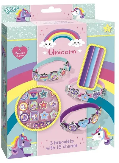 Totum - Set de brățări de unicorn adorabil DIY