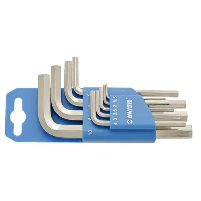Set chei locas hexagonal in suport de plastic
