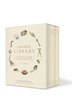 Our Little Library Vol. 3: A Foundational Language Vocabulary Board Book Set for Babies, Including Bugs, Dino Saurs, Sports, Space, and Trucks