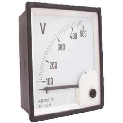 Voltmetru Analog Ritoni 72x72 0-500v