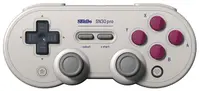 Controller wireless 8BitDo - SN30 Pro, Hall Effect Edition, G Classic, alb (Nintendo Switch/PC)