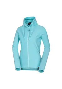 Women's outdoor active sweater BRIANNE - Albastru deschis
