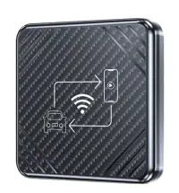 Adaptor Wireless Carplay si Android Auto Techstar V2, Plug and Play, Bluetooth 5.0, Conexiune Automata, Compatibil iOS si Android, USB Type-C