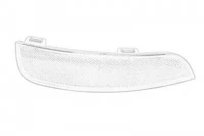 Reflector Spate Stanga (degajare) potrivit VOLVO S40 II, V50 01.04-12.12