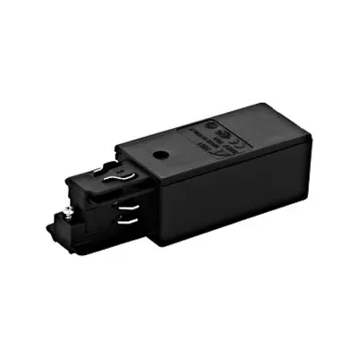 3-phase Feed-in black surface plastic, links