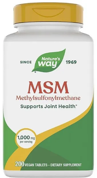 MSM, 1000 mg, 200 tablete, Nature’s Way
