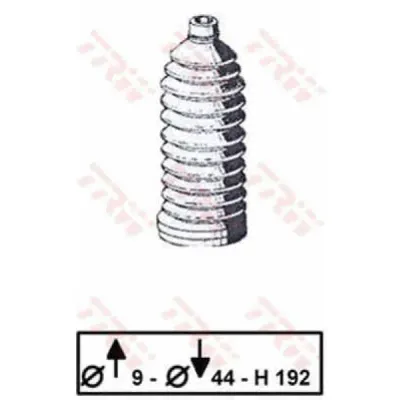 Burduf bieleta directie TRW JBE135