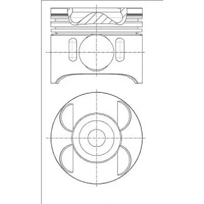 Piston NUERAL 87-433407-00
