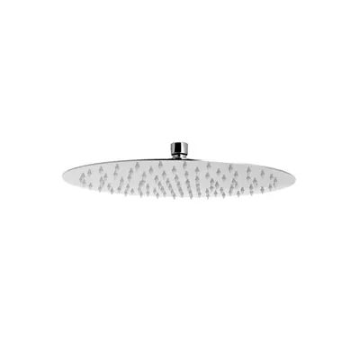 Palarie dus rotunda FDesign Inula, 300 mm, crom lucios